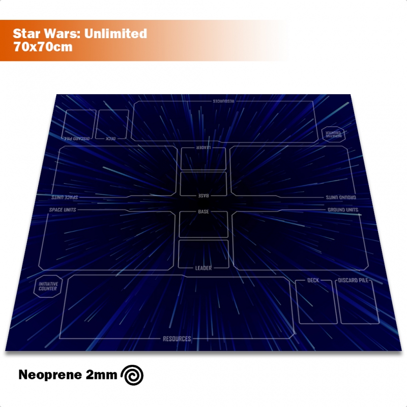 Playmat Para Star Wars: Unlimited (Mod. 2 Jogadores)