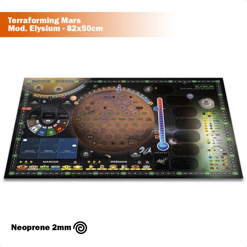 Playmat Para Terraforming Mars (vários modelos)