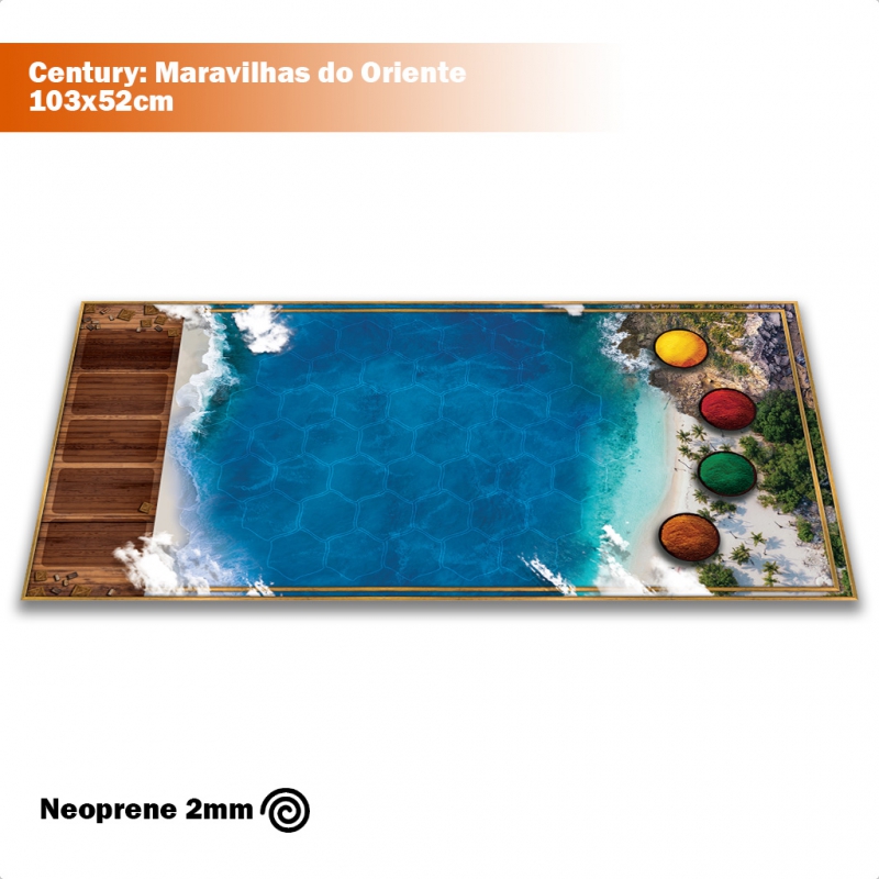 Playmat Century: Maravilhas do Oriente